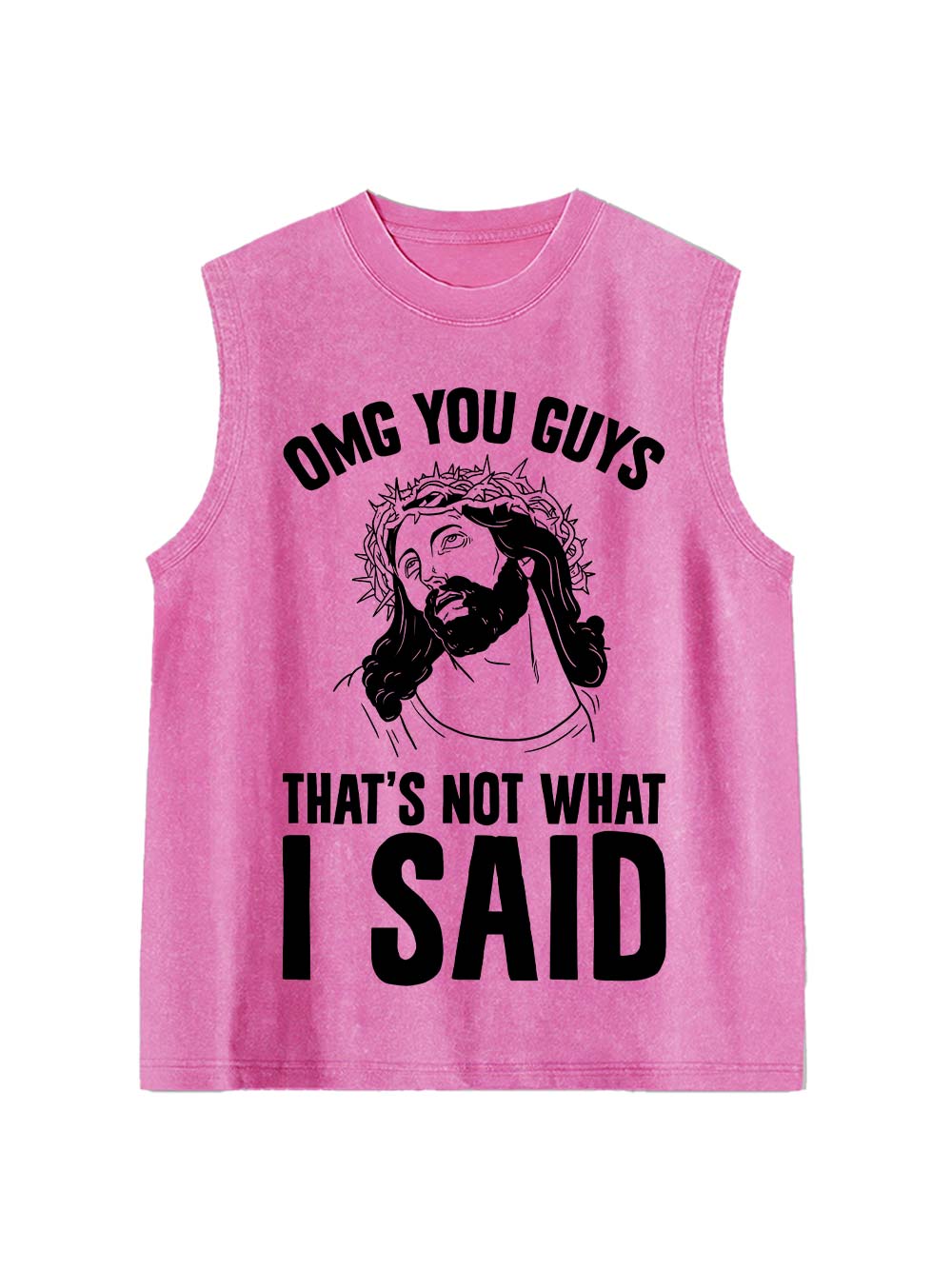 Omg You Guys That's Not What I Sad Washed Tank Top