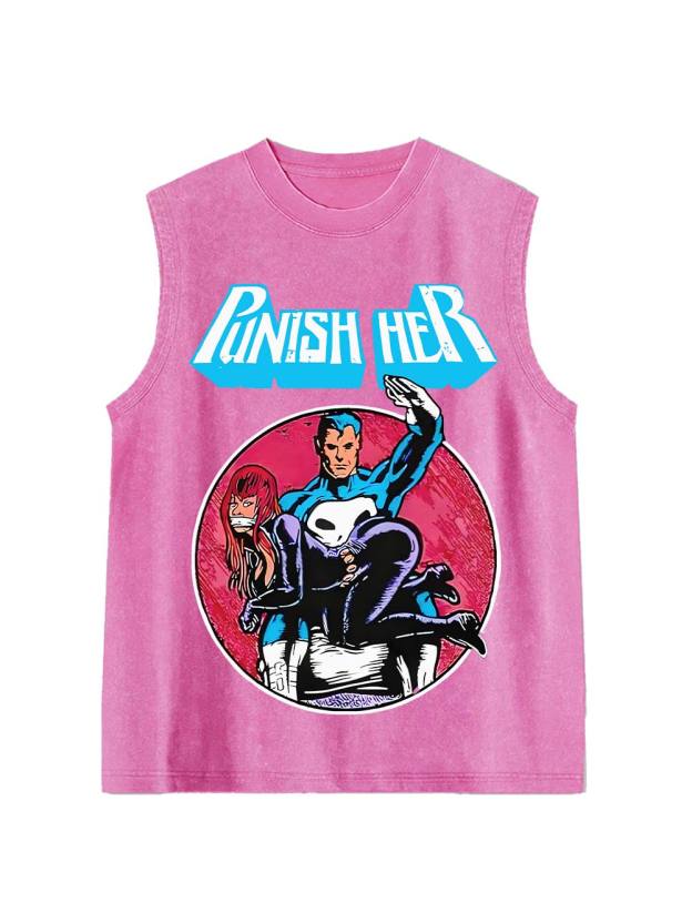 Punish Her Washed Tank Top