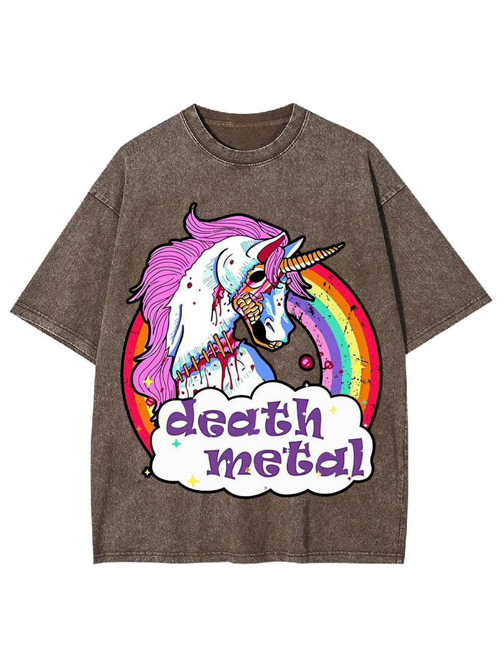 Death Metal Washed Tshirt