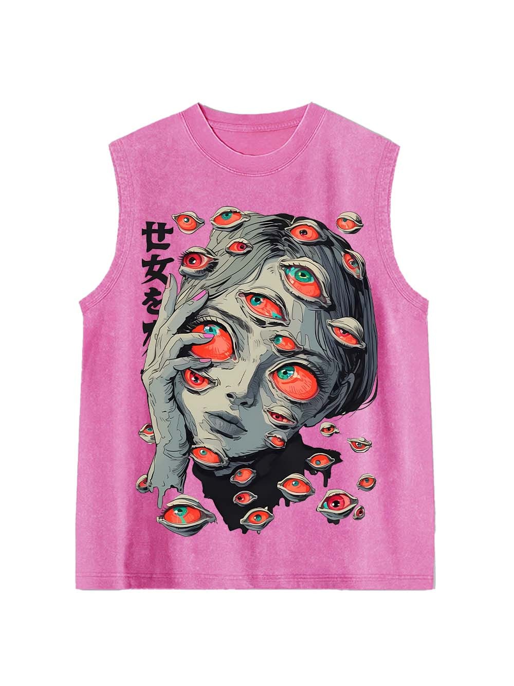 Eyes Of The Unseen Washed Tank Top