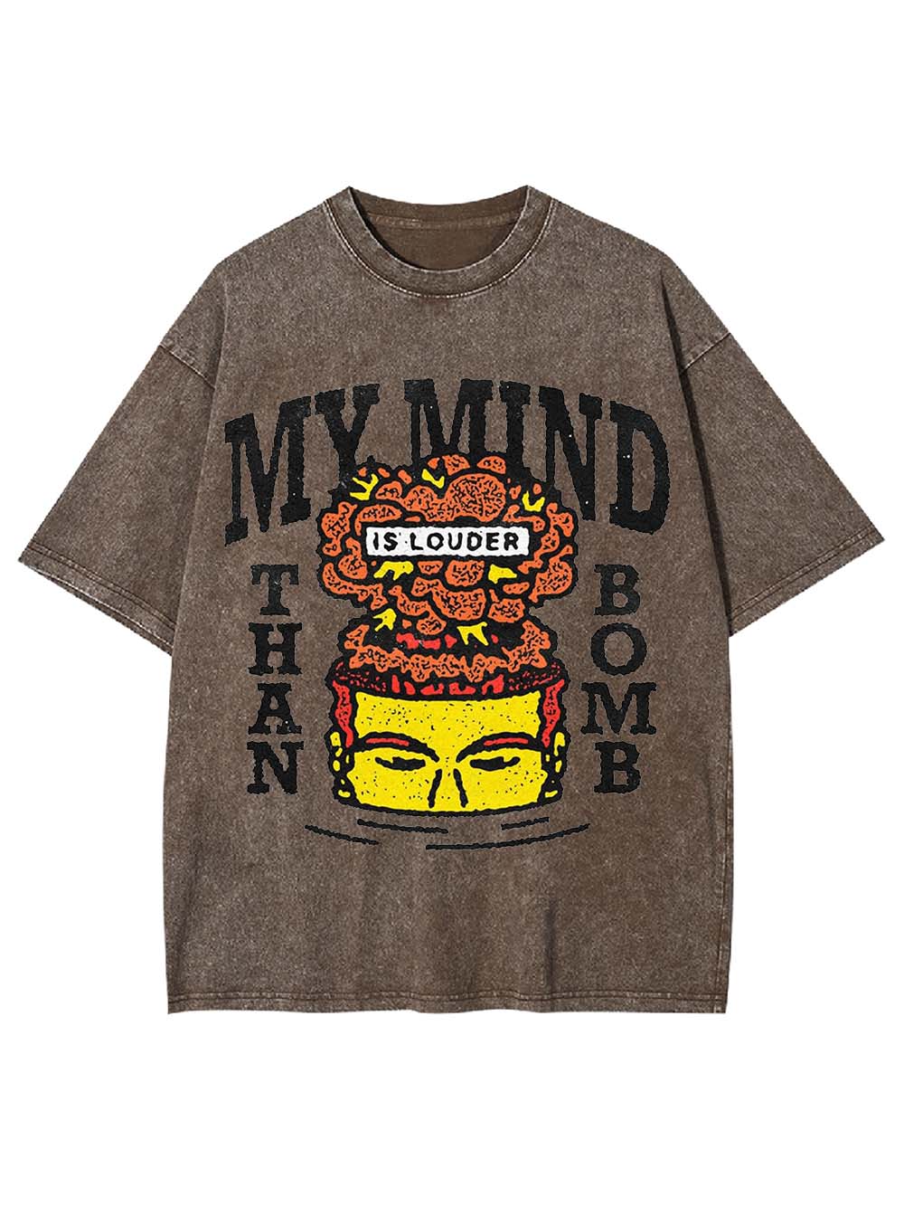 My Mind The Bomb Washed Tshirt