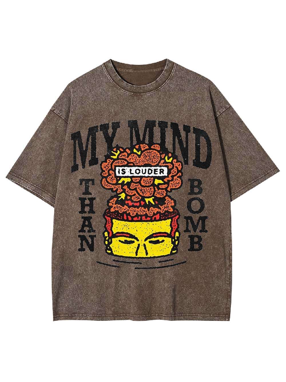 My Mind The Bomb Washed Tshirt