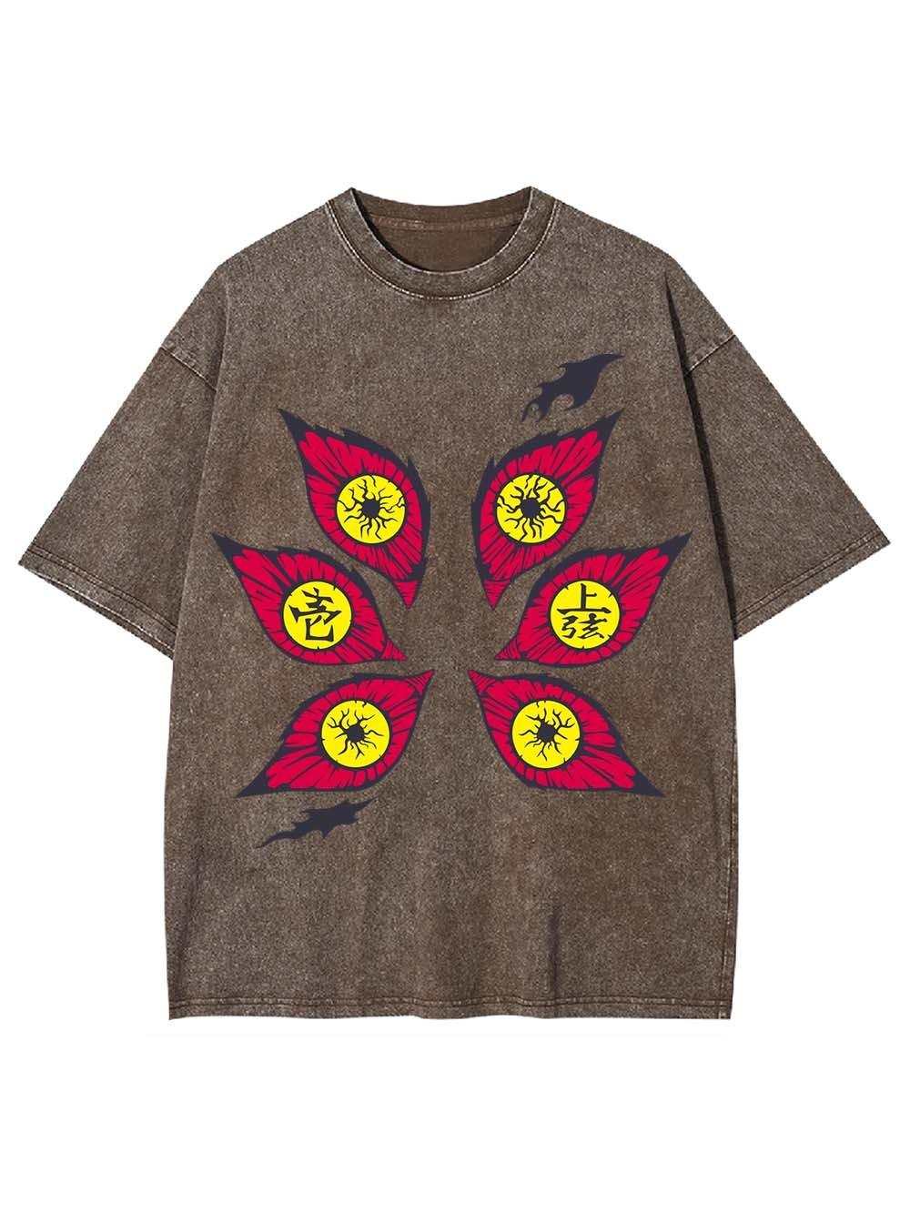 Fiery Eyes of Power Washed Tshirt