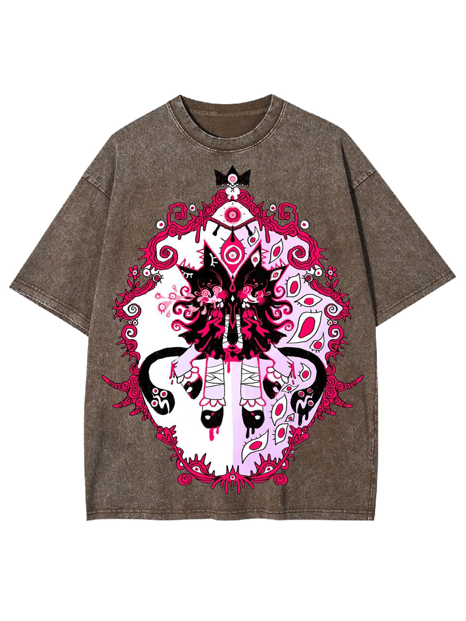 Twin Girls Washed Tshirt