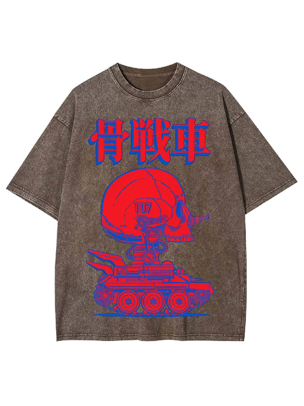 Bone Battle Tank Washed Tshirt