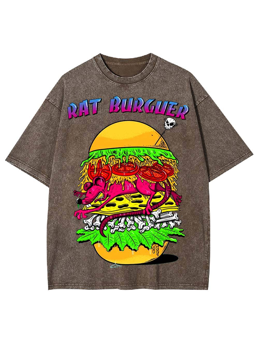 Rat Burger Washed Tshirt