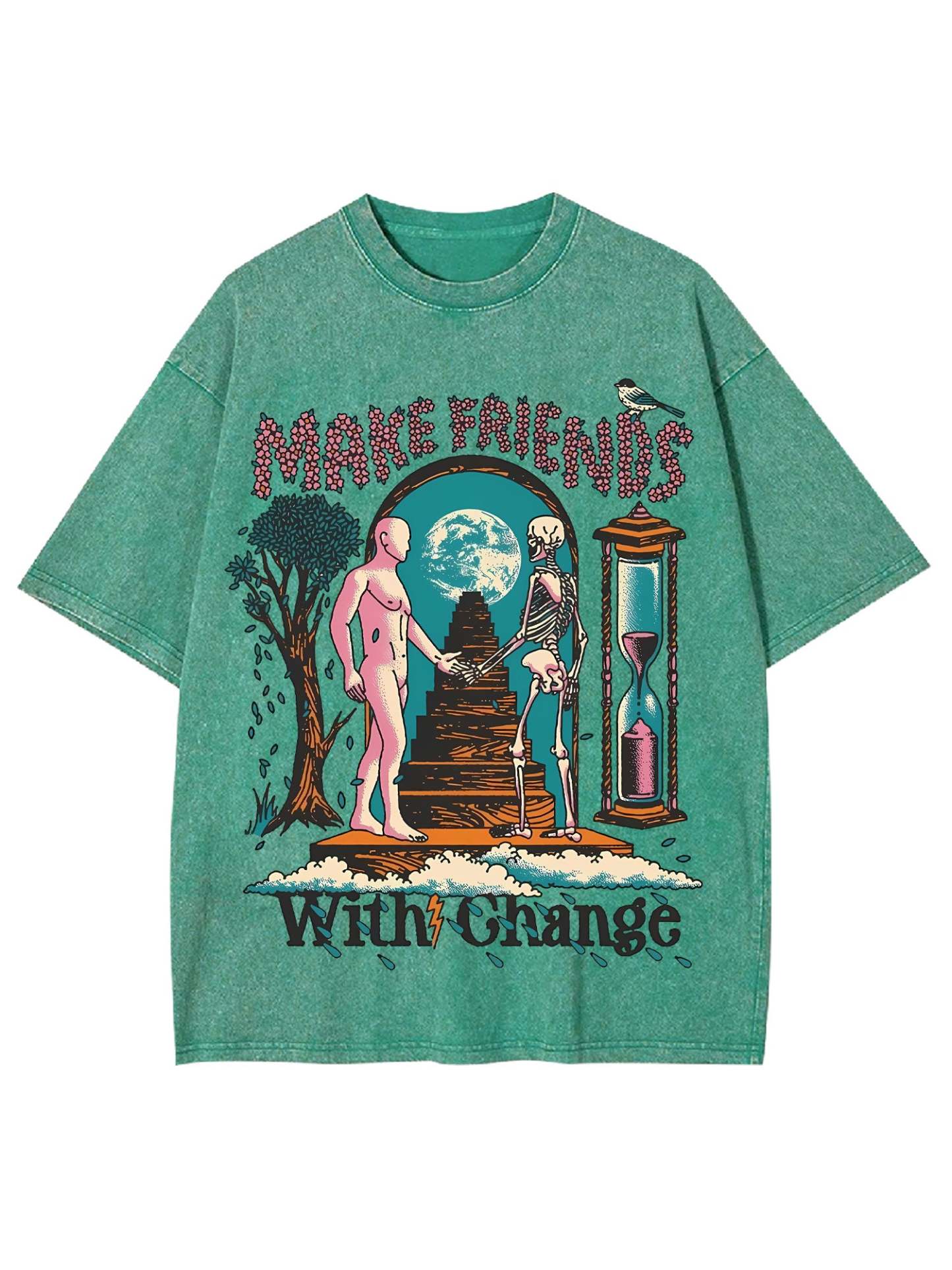 Embrace Transformation Washed Tshirt