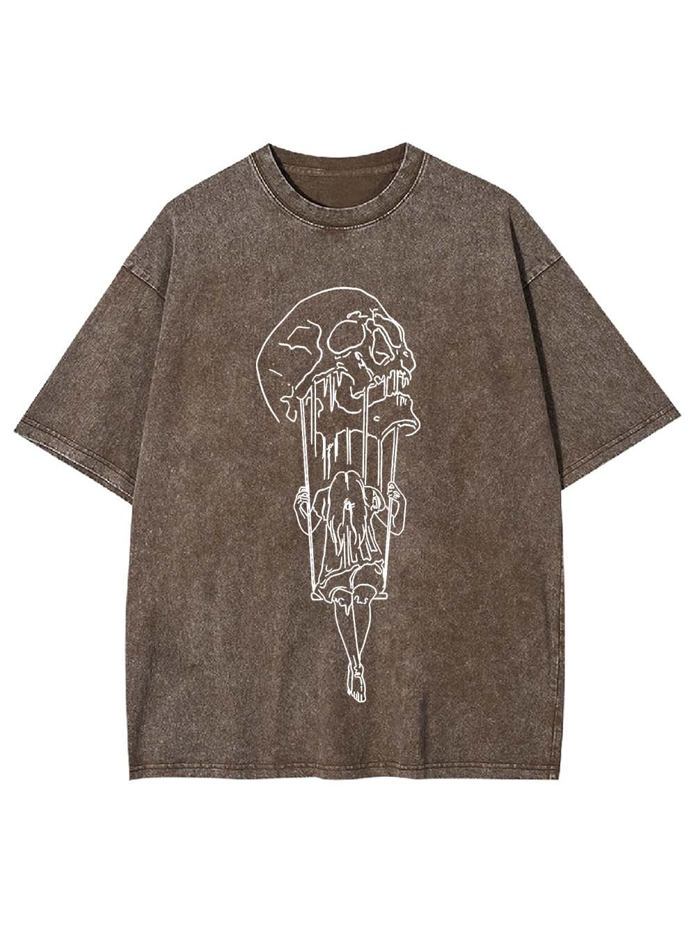 The Swing of Death Washed Tshirt