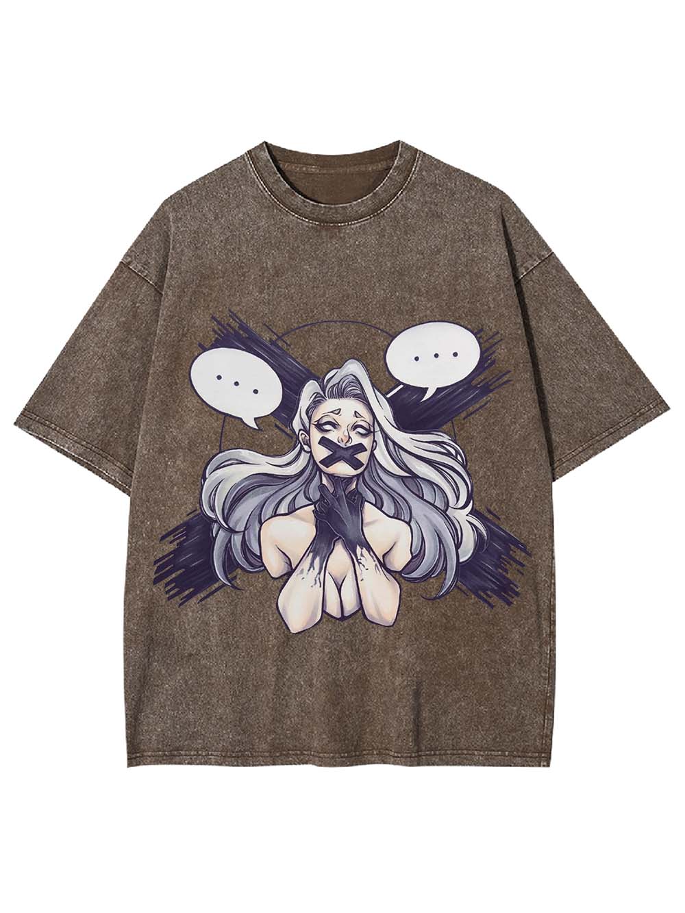 Silenced Emotions Washed Tshirt