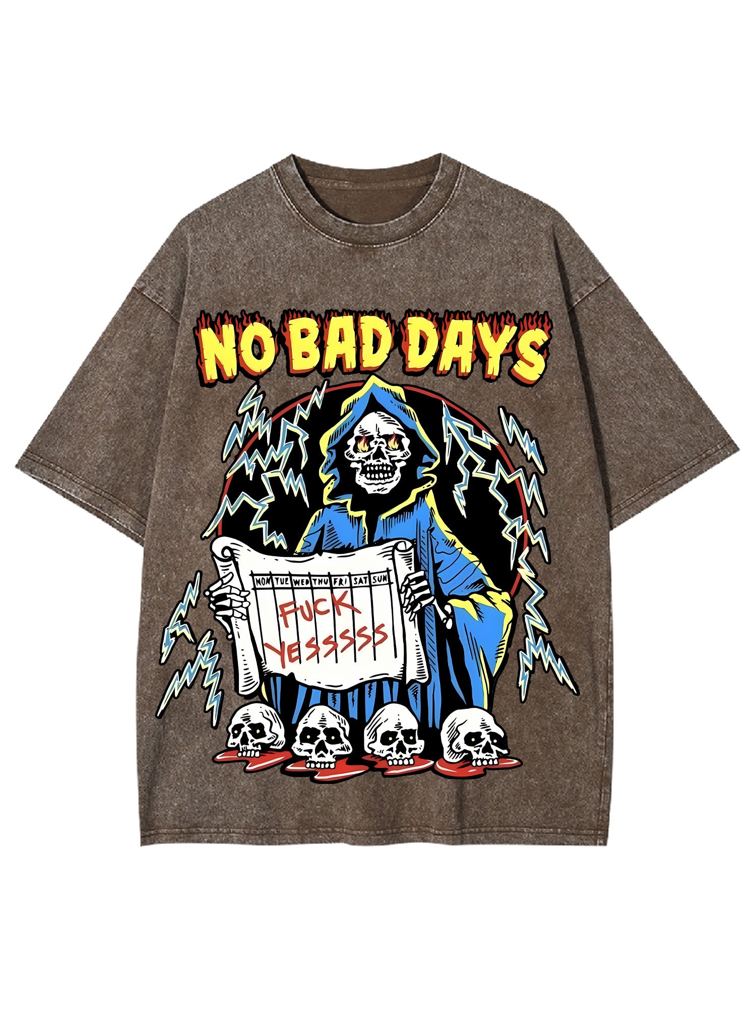 No Bad Days Washed Tshirt