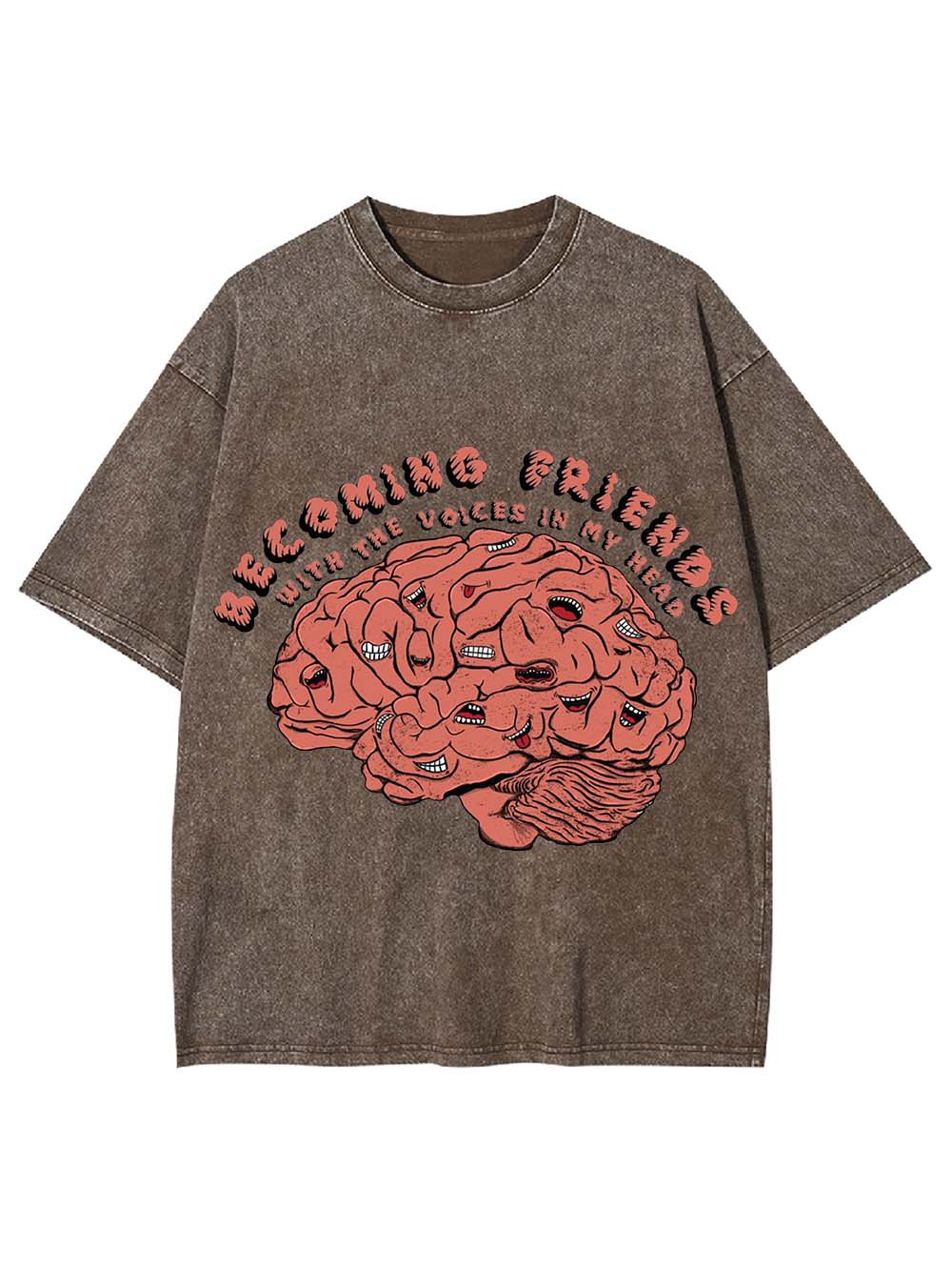 EMBRACING INNER CHAOS WASHED TSHIRT