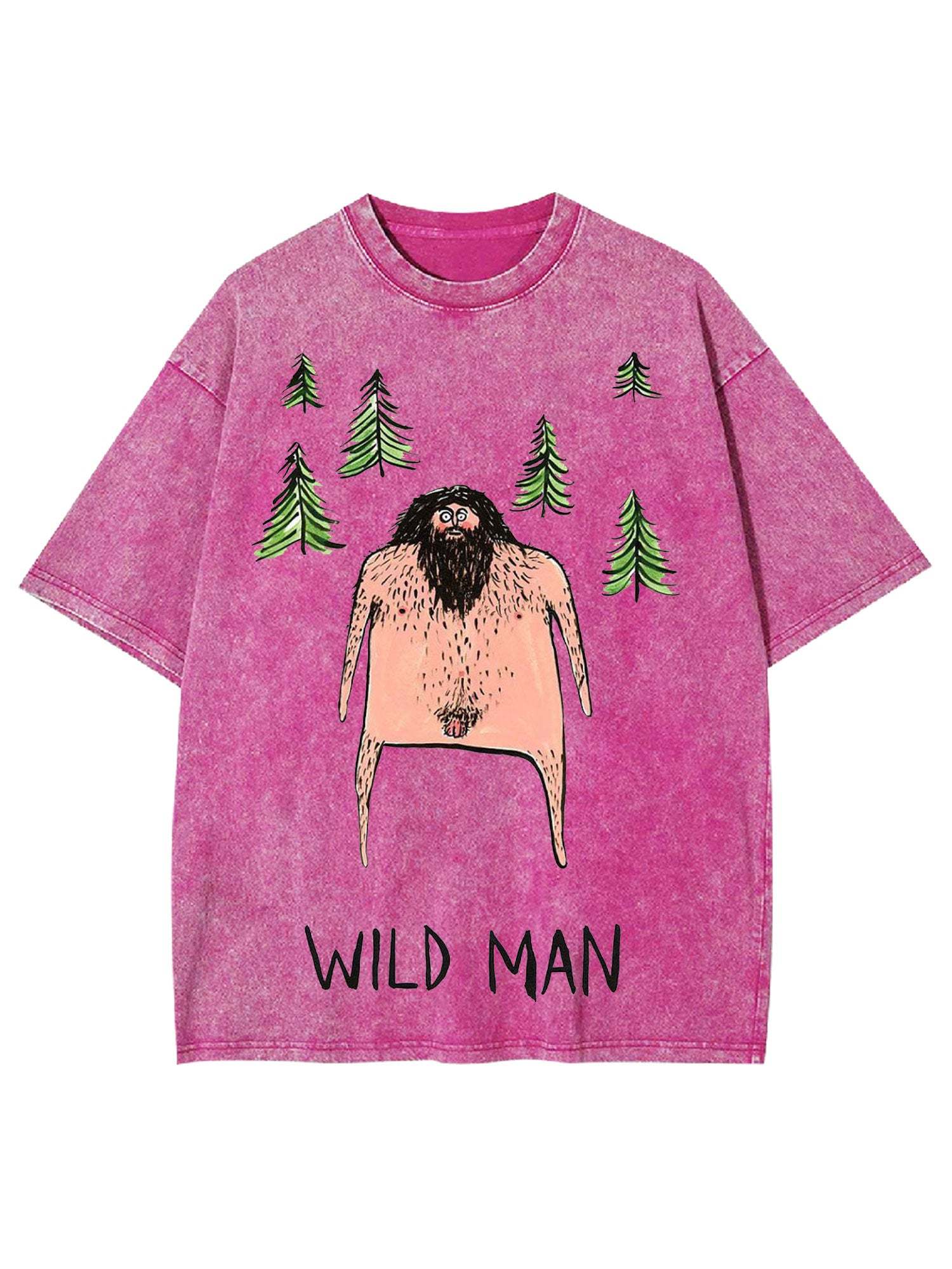 Wild Man Washed Tshirt