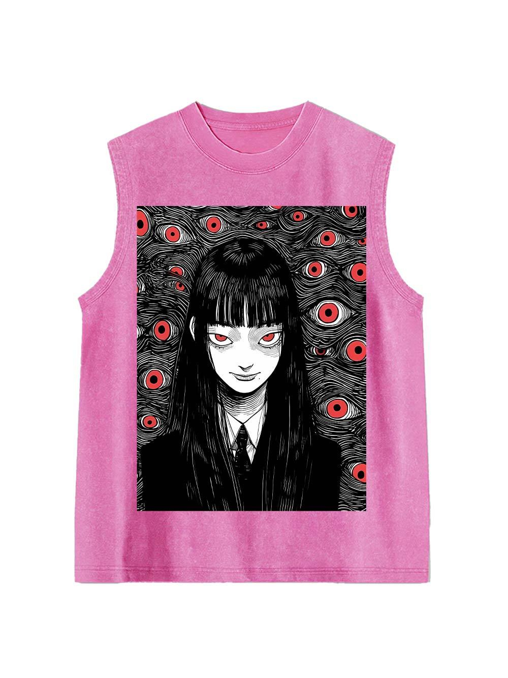 Eyes Of Mystery Washed Tank Top