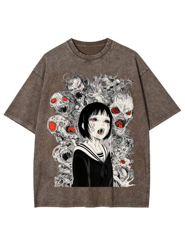 Haunted by the Horde Washed Tshirt