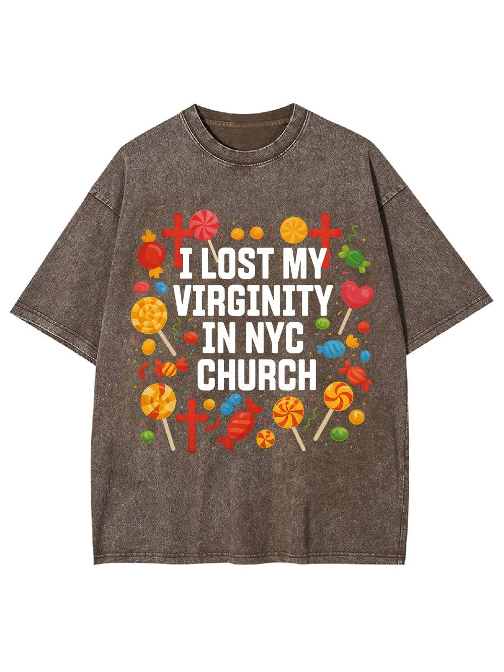 Confessions in NYC Washed Tshirt