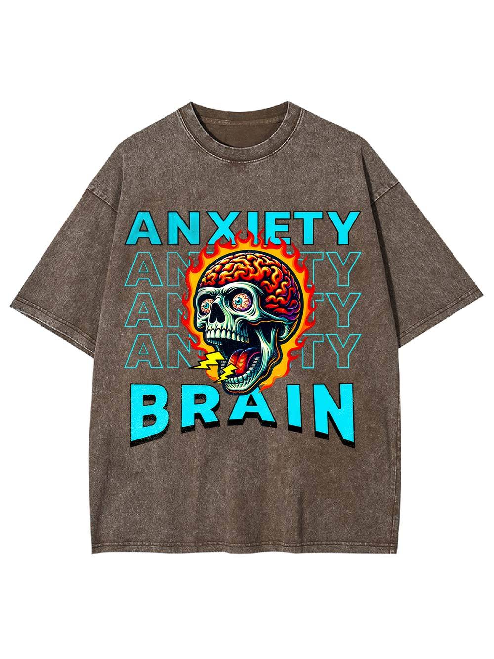 Anxiety Brain Washed Tshirt