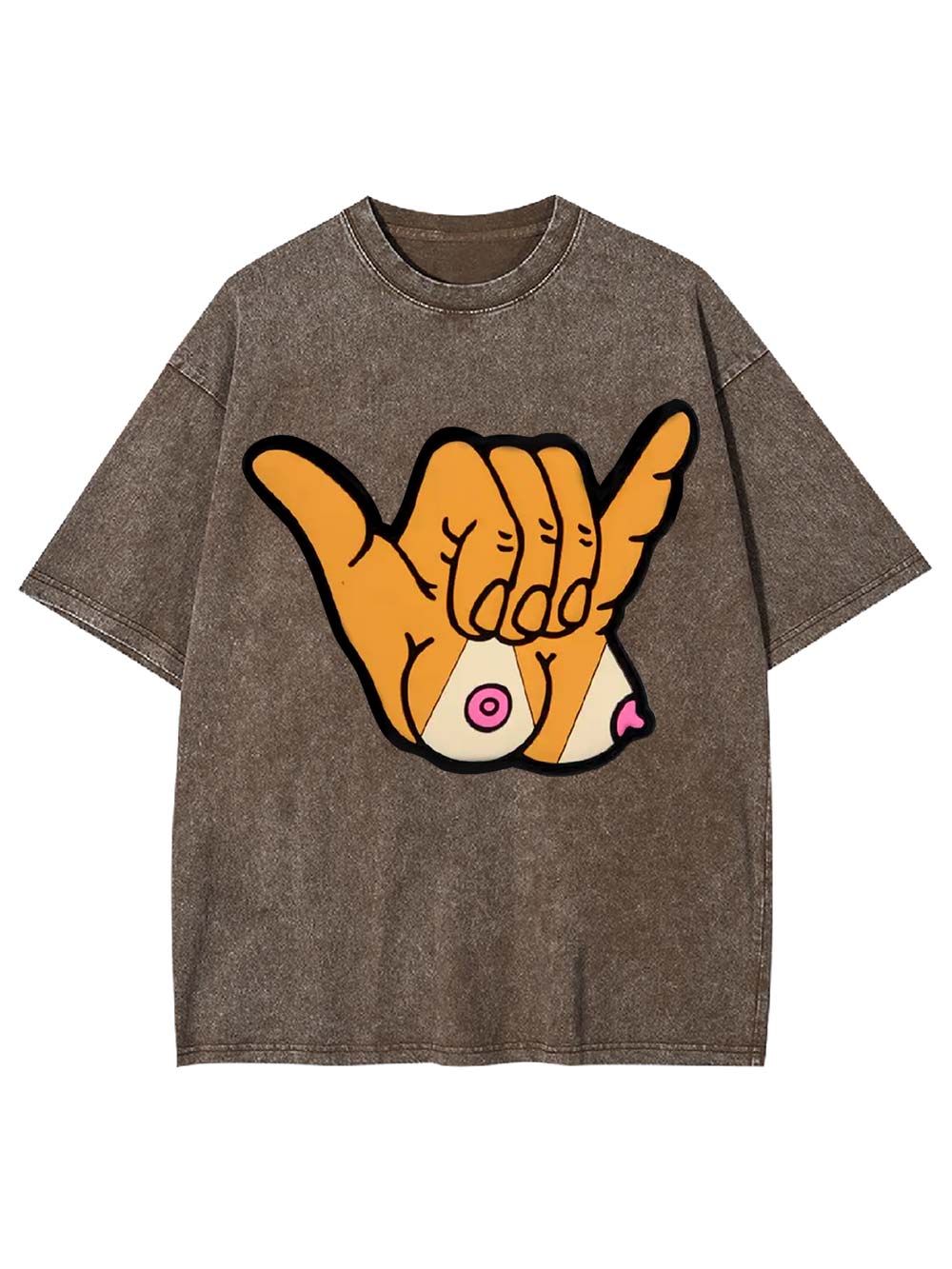 Cheeky Shaka Washed Tshirt