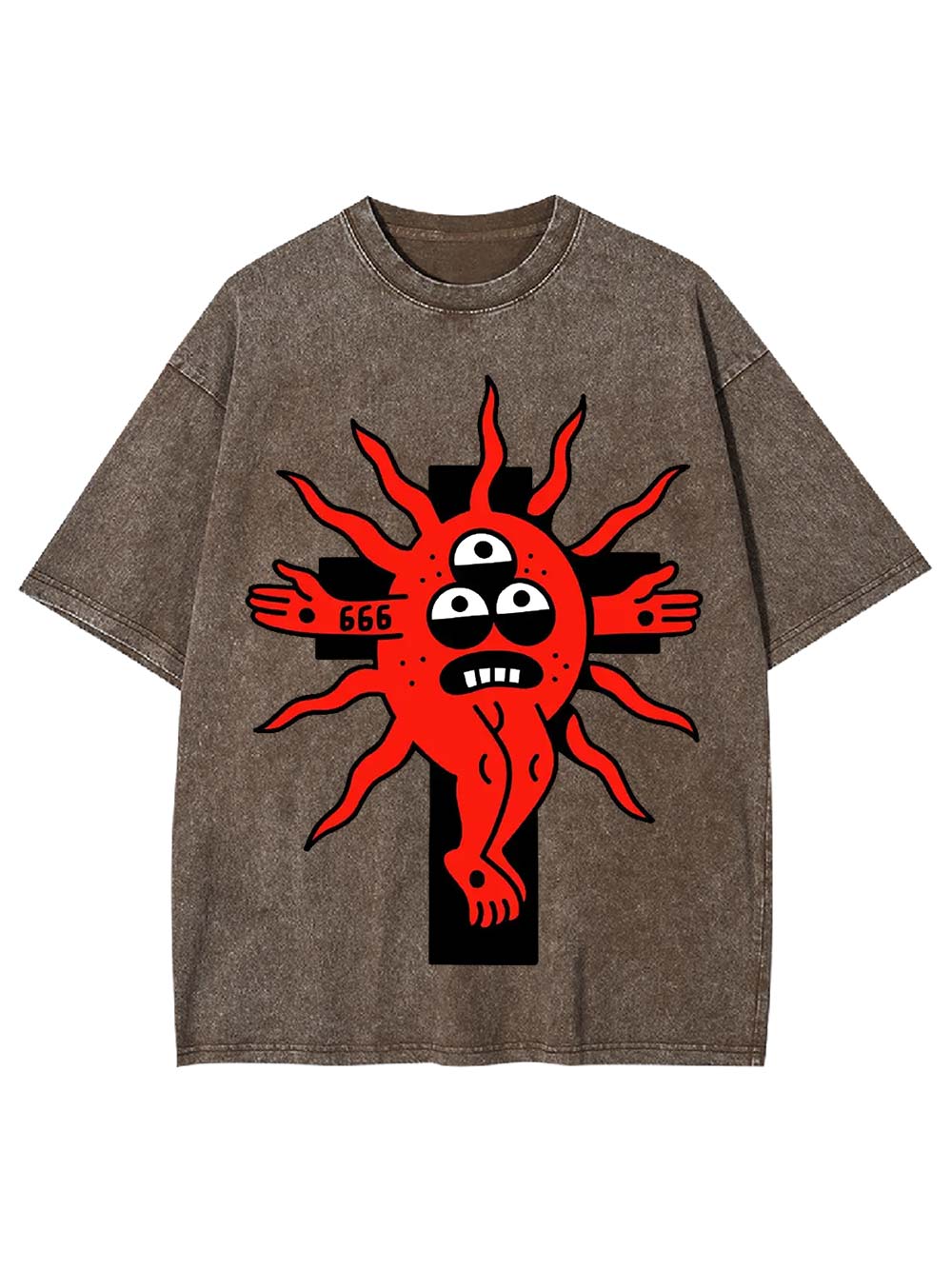 Twisted Trinity Washed Tshirt