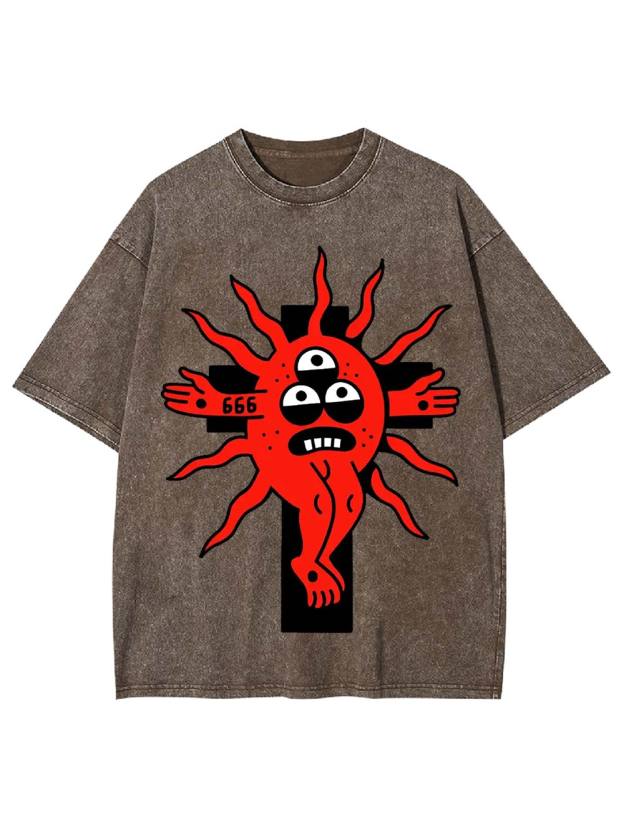 Twisted Trinity Washed Tshirt