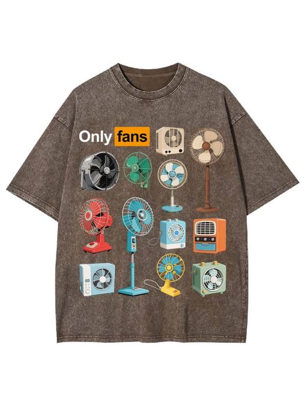 Only Fans Washed Tshirt