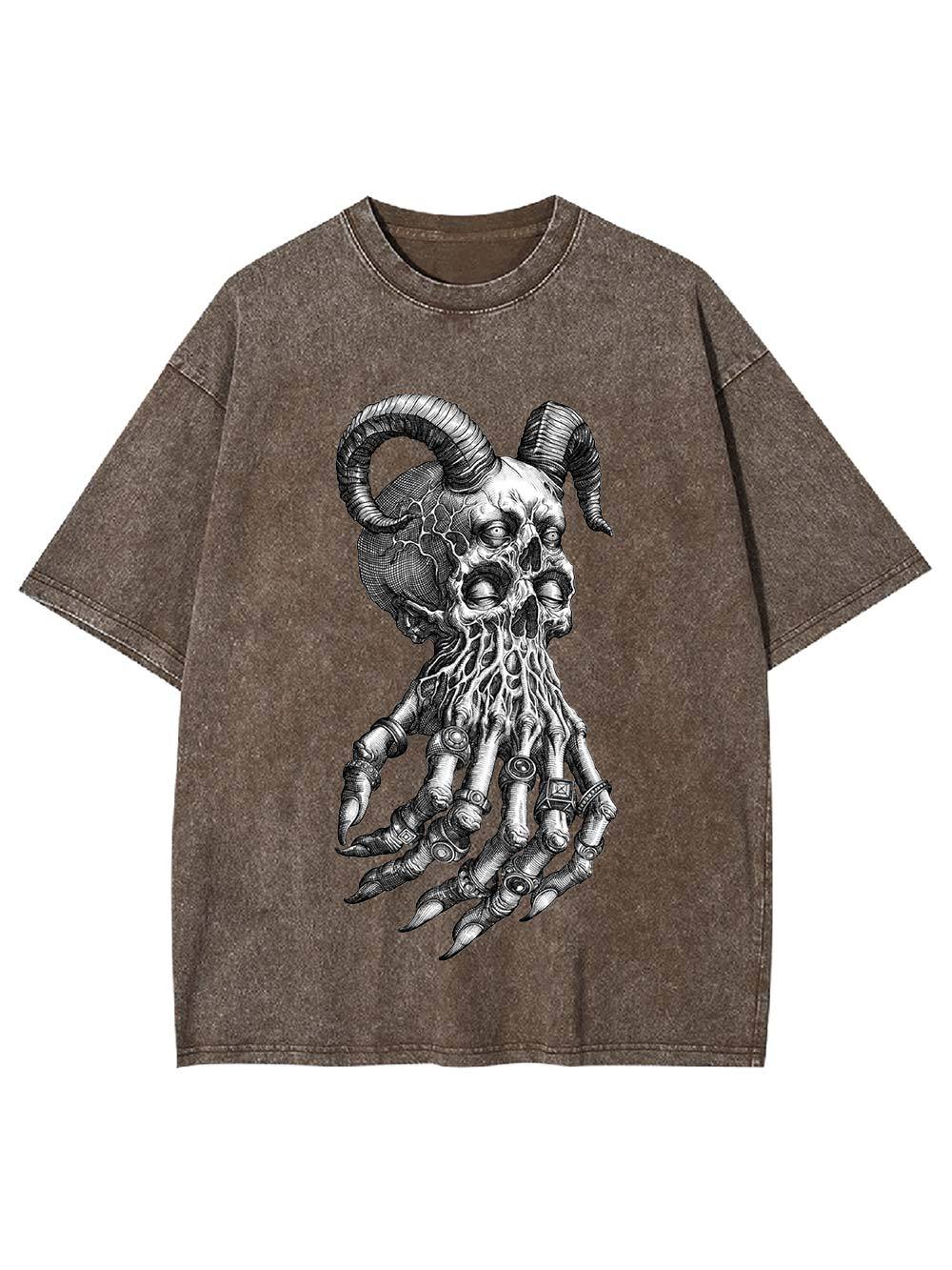 Infernal Grasp Washed Tshirt