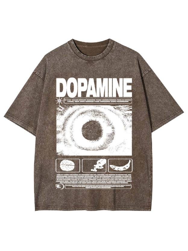 Dopamine Rush Washed Tshirt