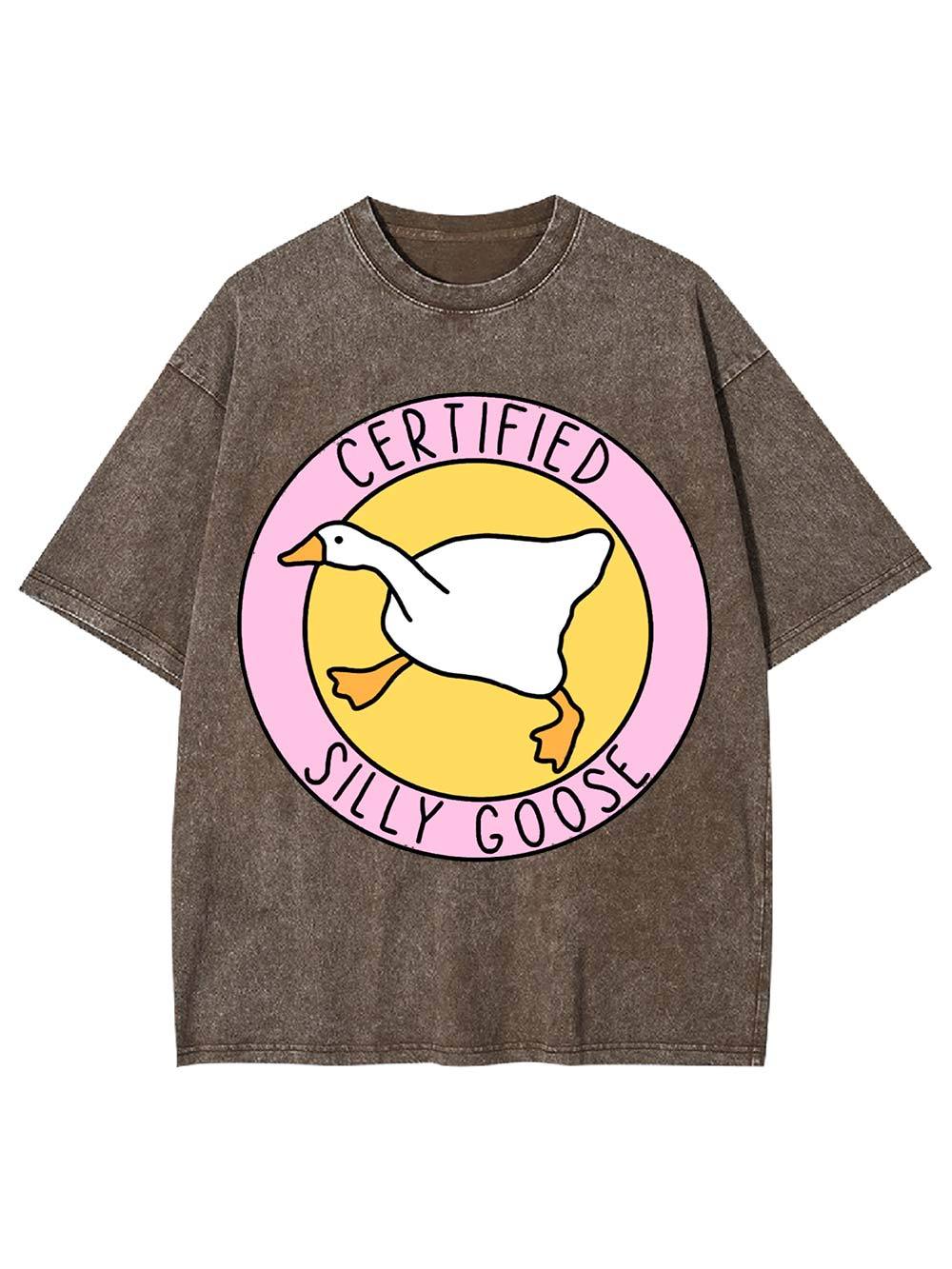 Certified Silly Goose Washed Tshirt