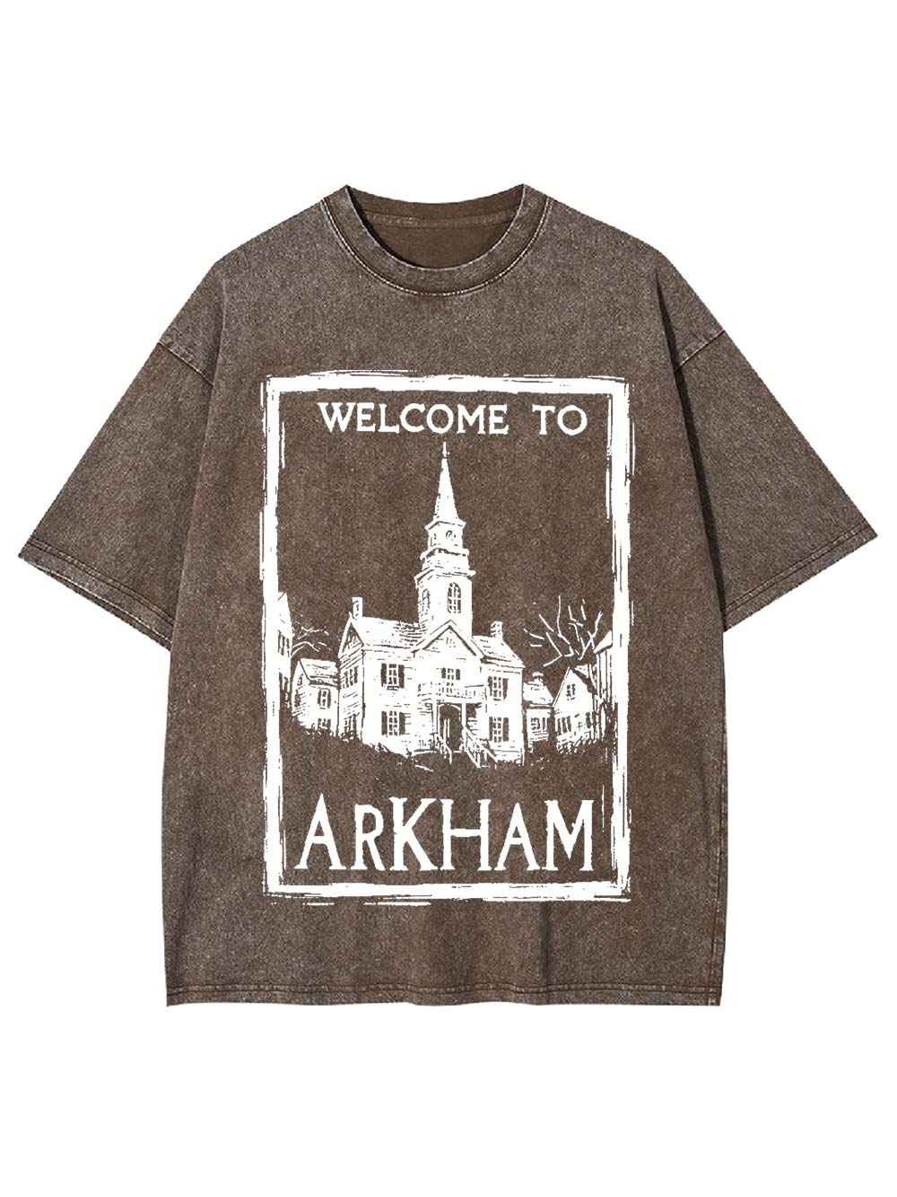 Welcome to Arkham Washed Tshirt