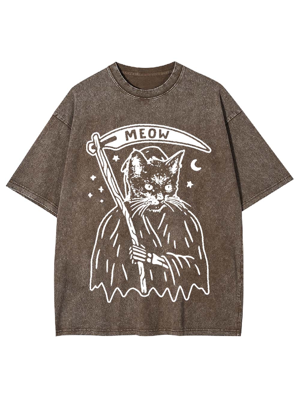 Meow Reaper Washed Tshirt