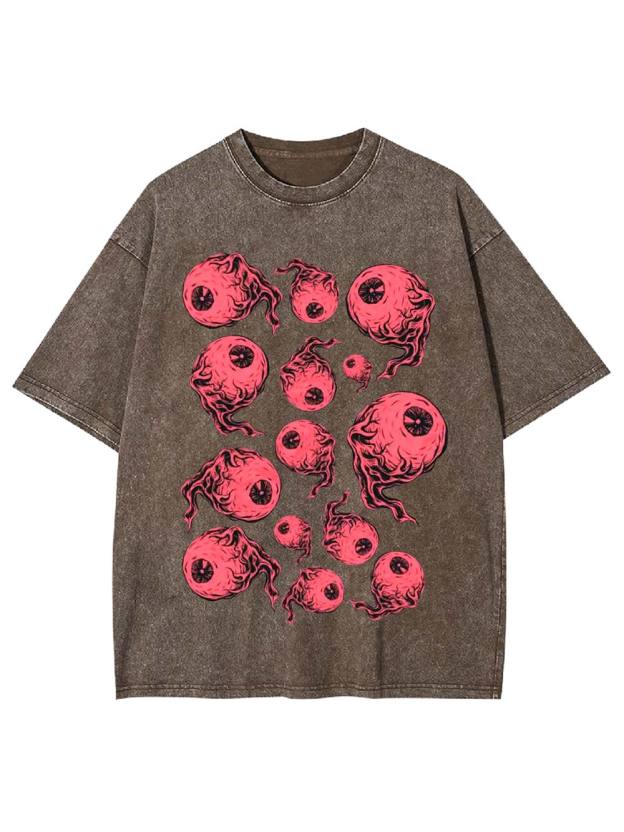 Floating Eyes Washed Tshirt