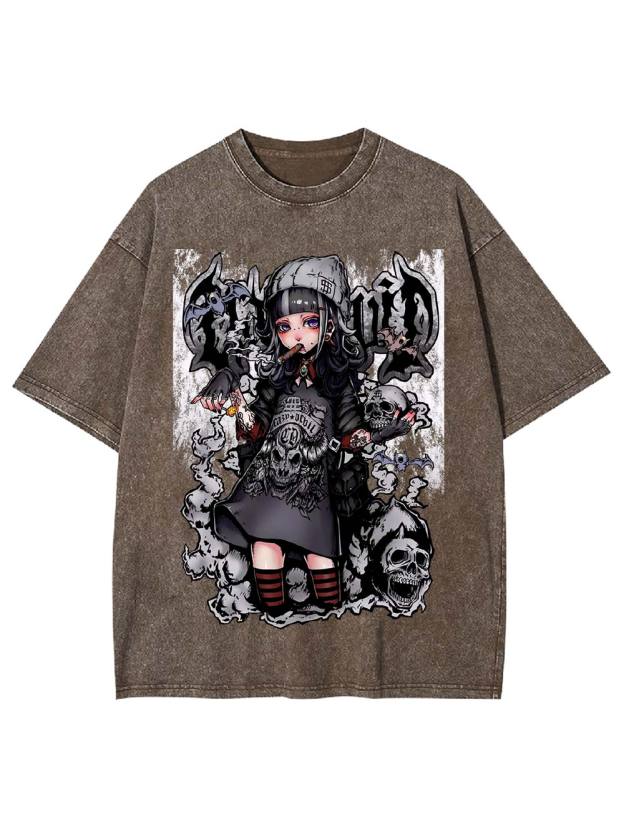 Gothic Reape Washed Tshirt