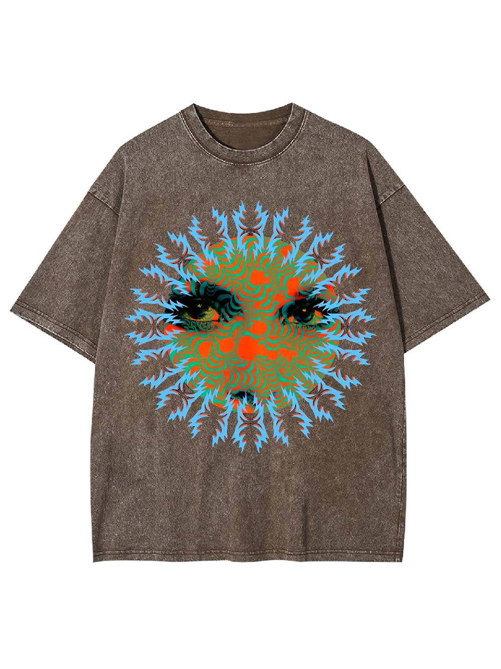 Hypnotic Gaze Washed Tshirt