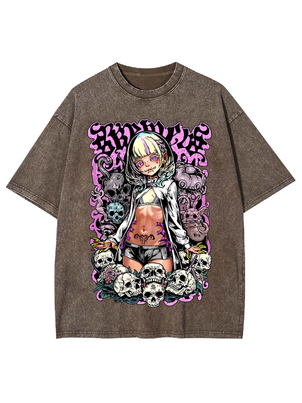 Queen of Chaos Washed Tshirt