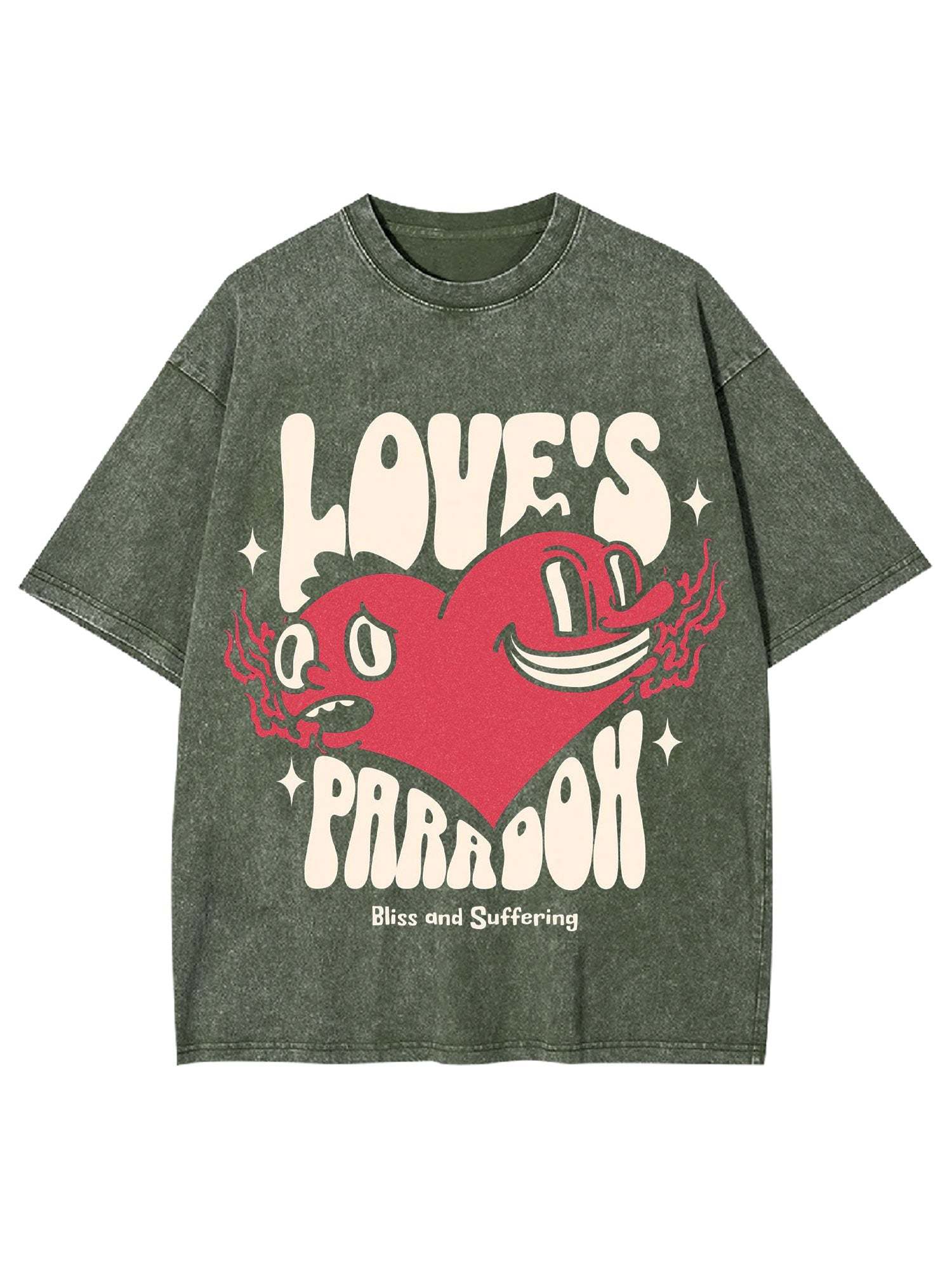Love's Paradox Washed Tshirt