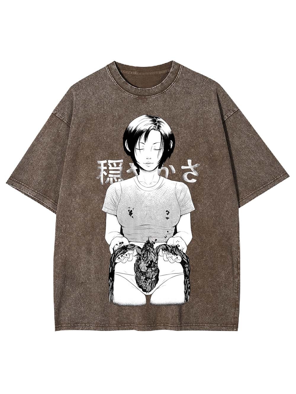 TRANQUILITY IN DECAY WASHED TSHIRT