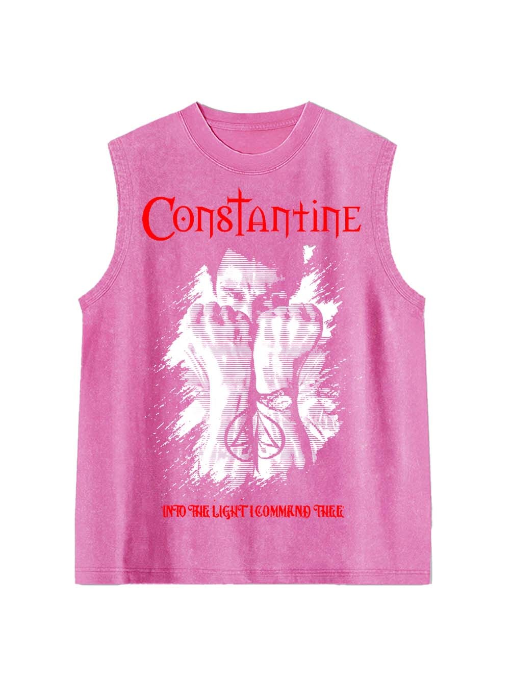 Into the Light Washed Tank Top