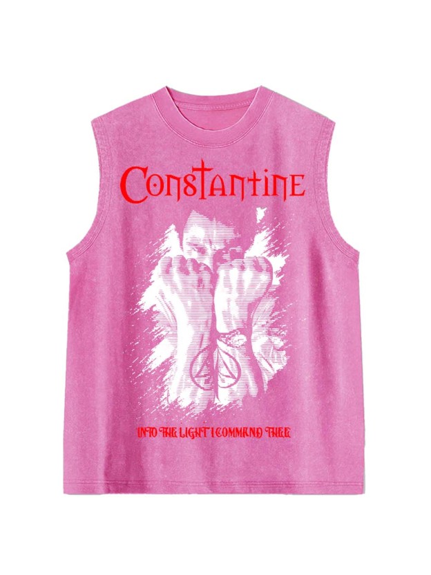 Into the Light Washed Tank Top