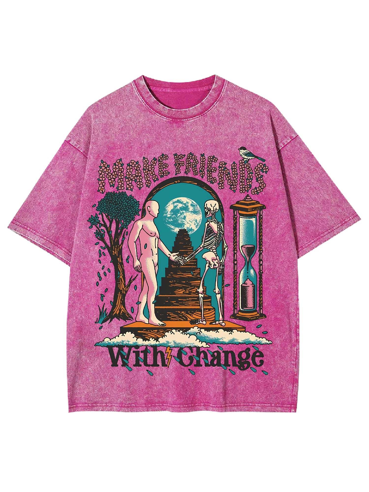 Embrace Transformation Washed Tshirt