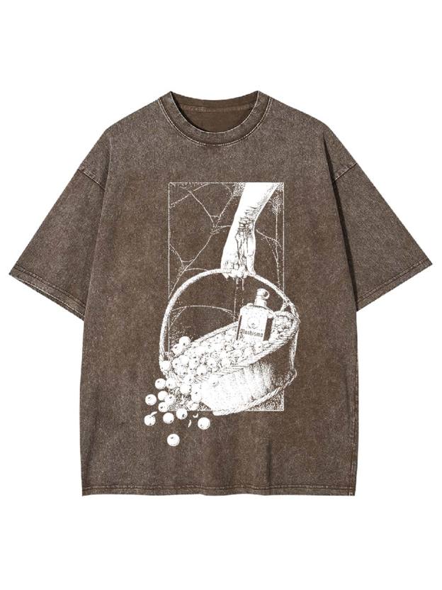 Eyes in the Basket Washed Tshirt