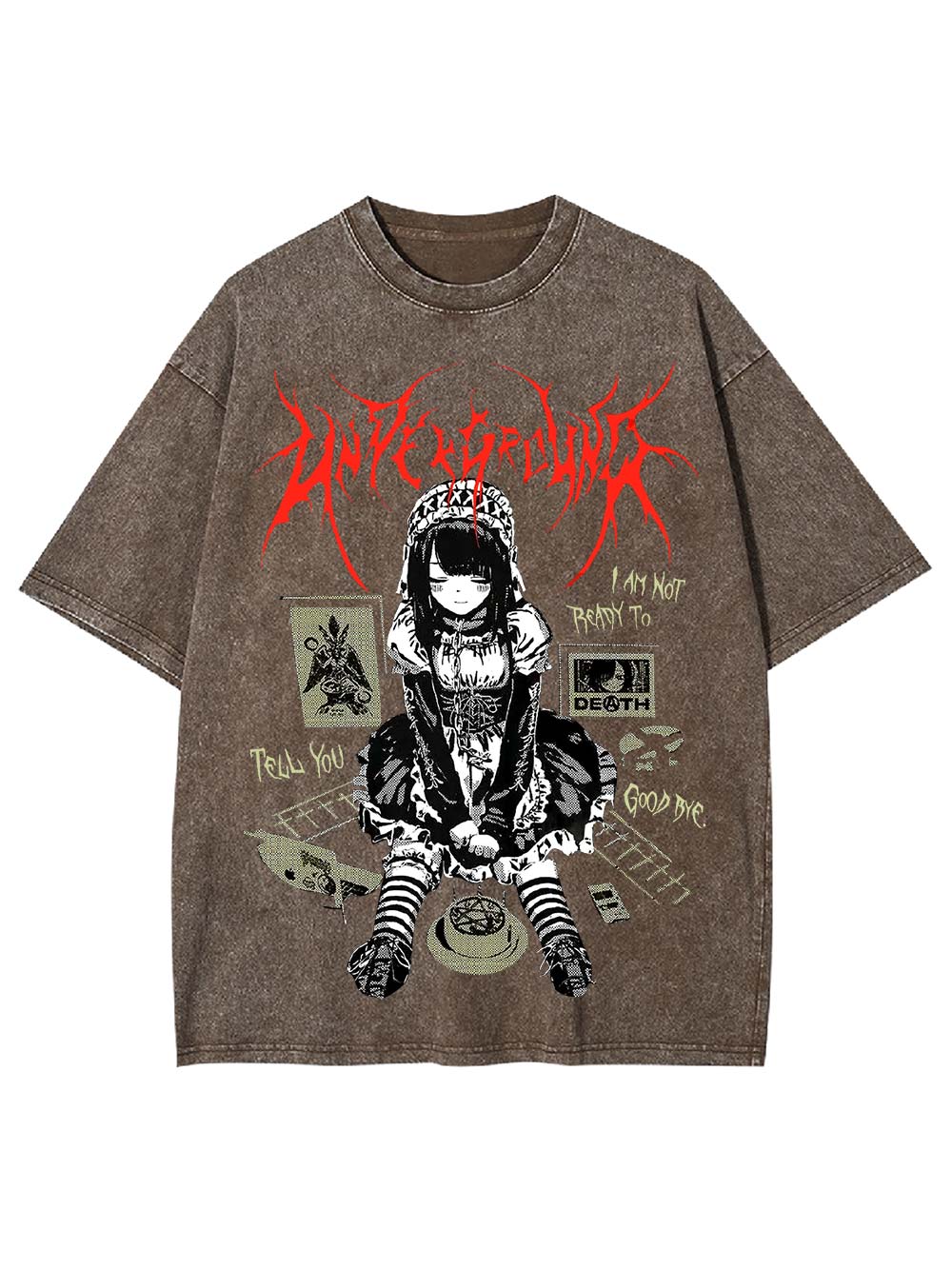 Not Ready to Say Goodbye Washed Tshirt