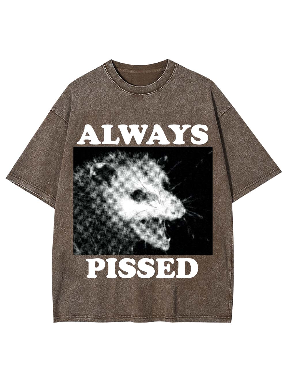 Always Pissed Washed Tshirt