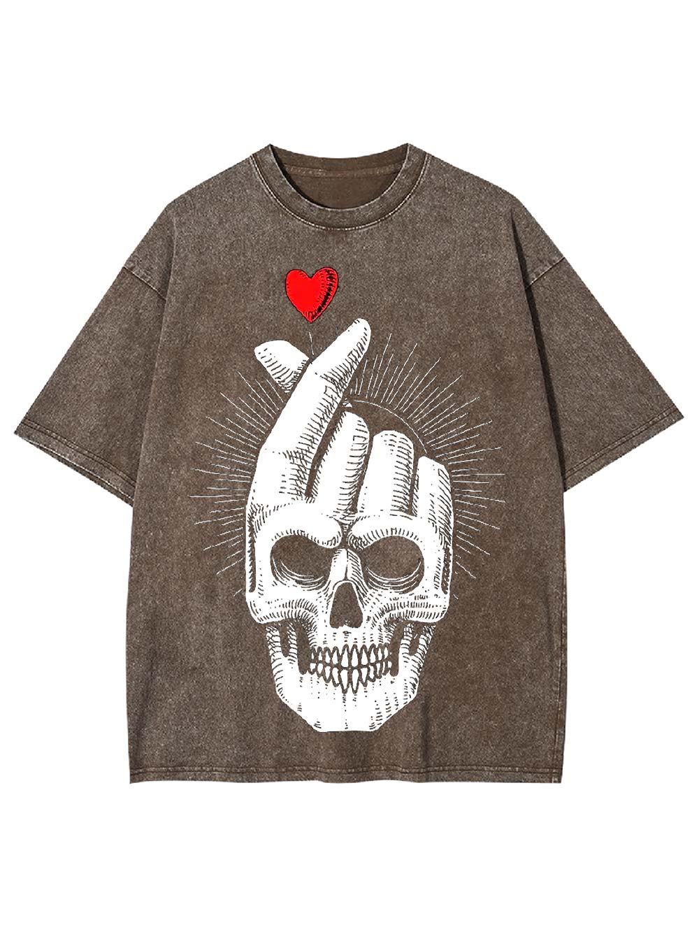 Skull of Love Washed Tshirt