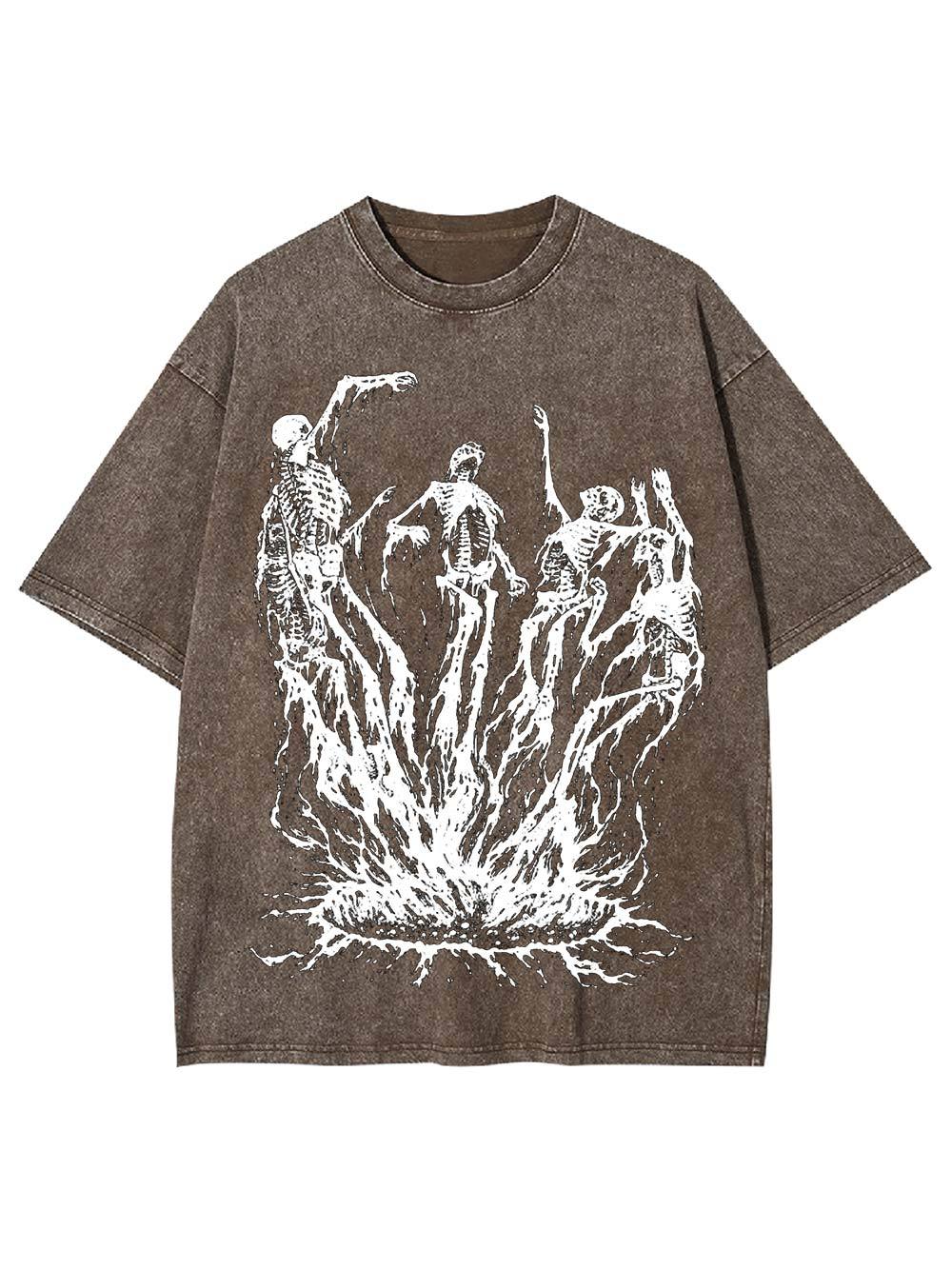 Rise from the Flames Washed Tshirt