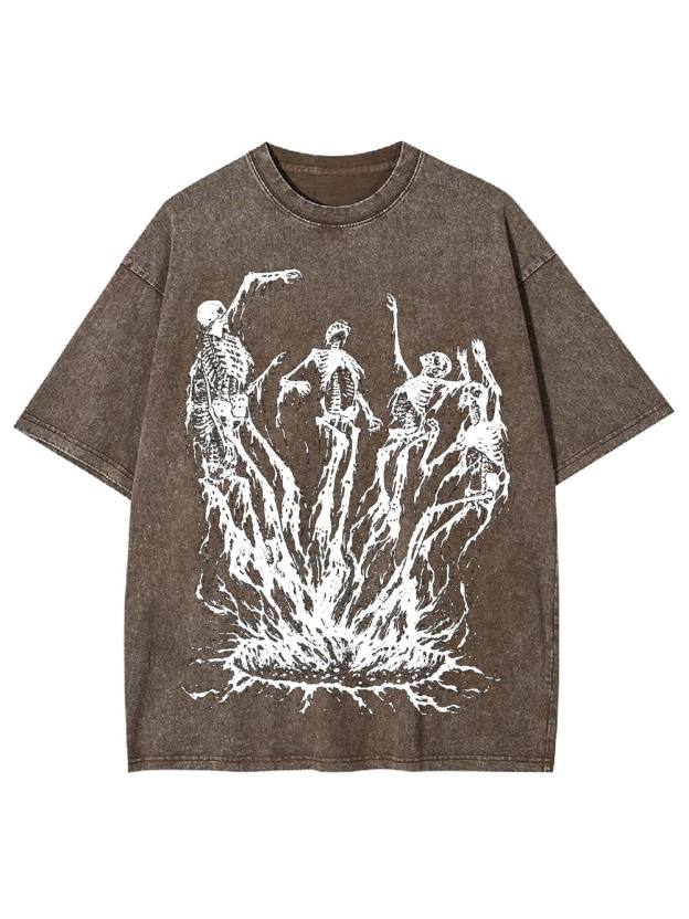 Rise from the Flames Washed Tshirt