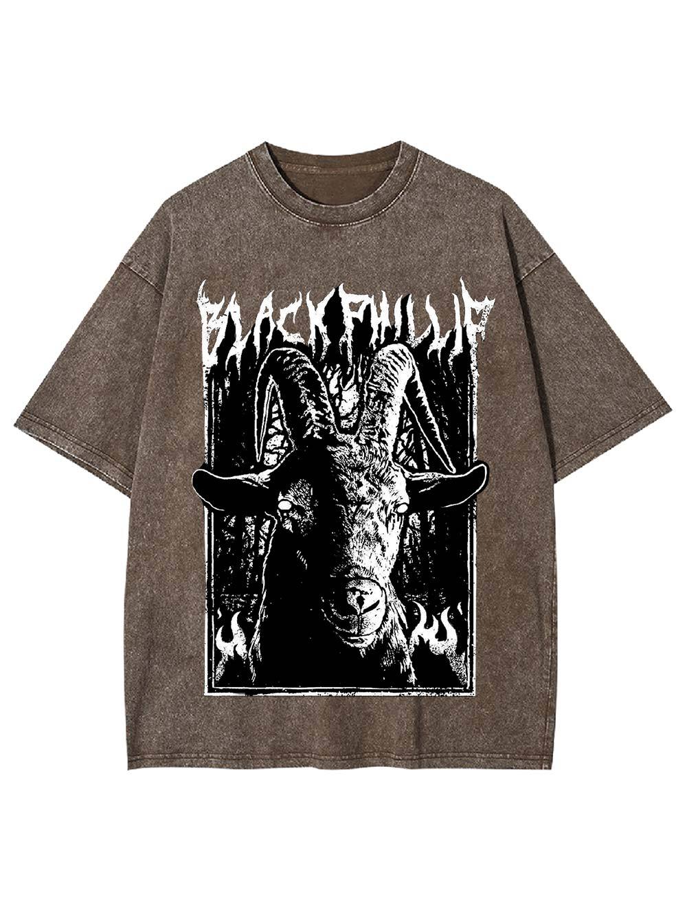 Black Phillip Washed Tshirt