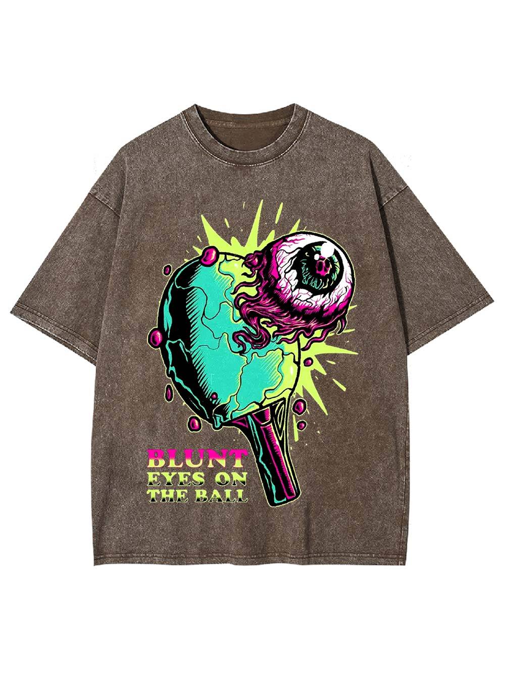 Blunt Eyes On The Ball Washed Tshirt