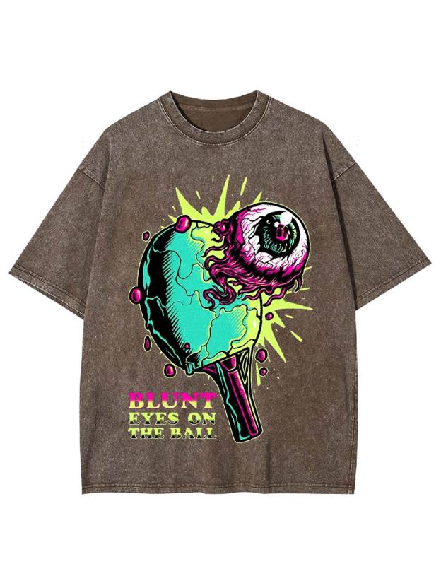 Blunt Eyes On The Ball Washed Tshirt