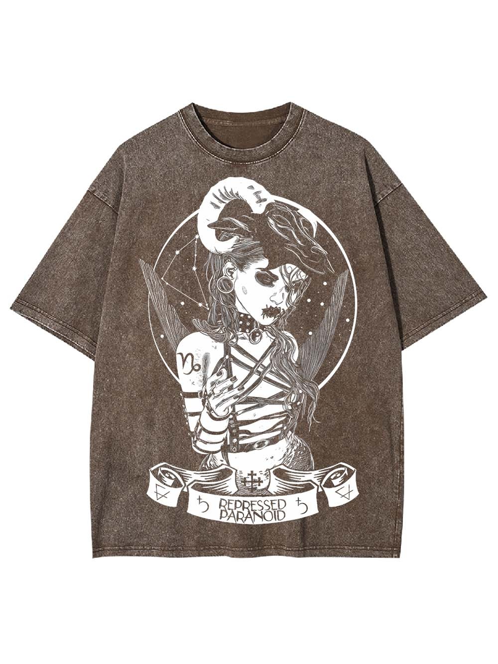 REAPRESSIVE DARKNESS WASHED TSHIRT-ClassyOutlaw Sale