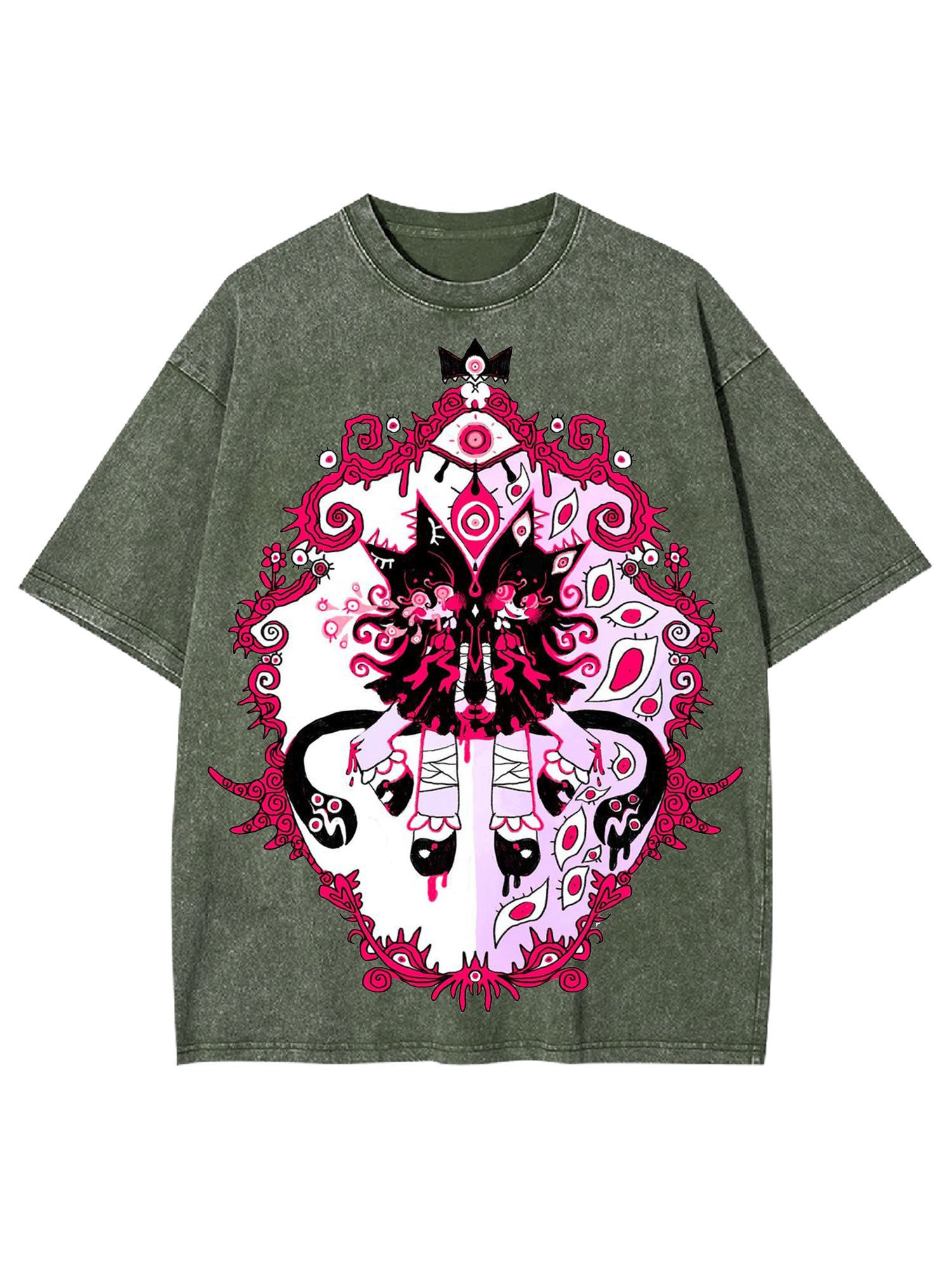 Twin Girls Washed Tshirt