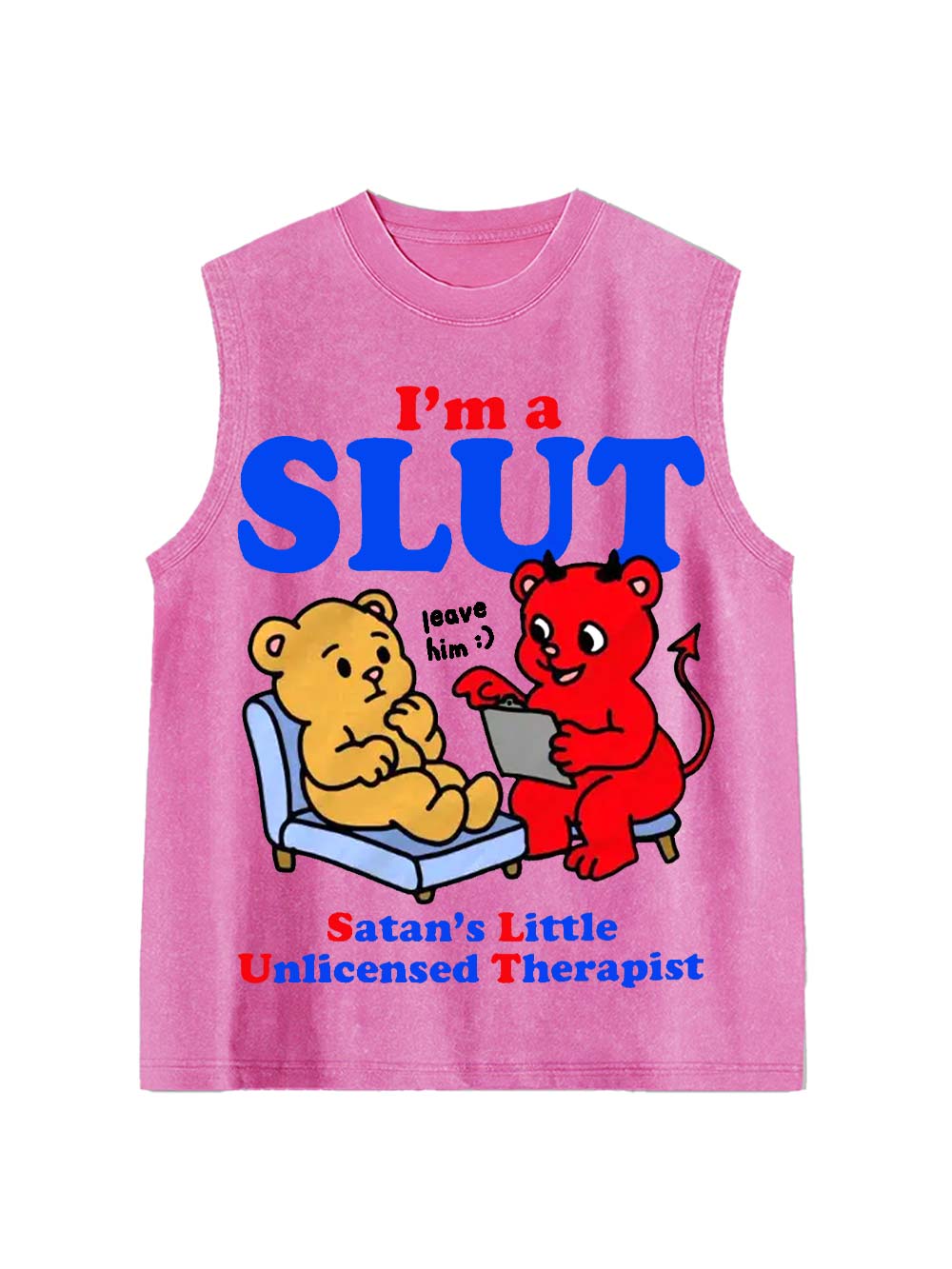 I‘m A Slut Washed Tank Top